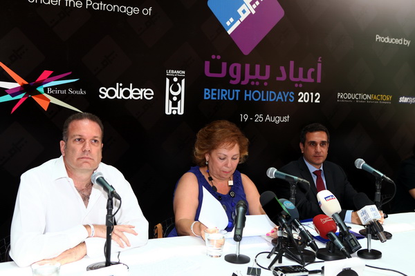 Beirut Holidays 2012 Press conference